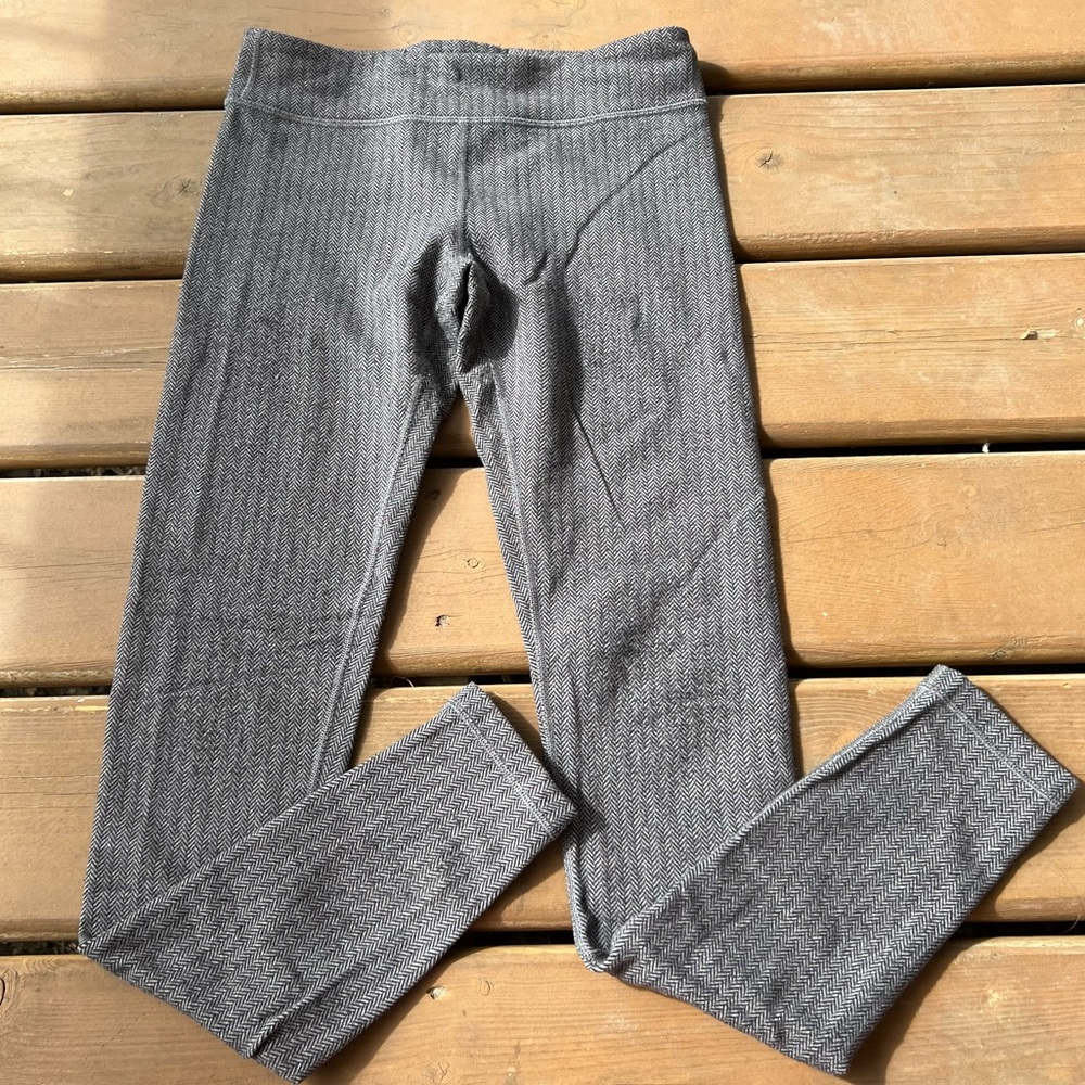 Ivivva Gray Full Length Leggings - Size 14